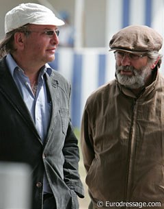 The former Pferdewelt editor and the world's best equestrian photographer Jacques Toffi