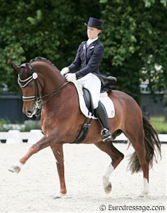 Alessia Pignatti on Sir Oliver :: Photo © Astrid Appels