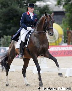 Don Lorean is another young horse lacking experience but showing much promise. They could have scored higher, had the judges seen what was there and not just what wasn't.