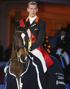 Diederik van Silfhout wins the 2008 FEI Young Riders World Cup Final :: Photo © Stefan Lafrentz