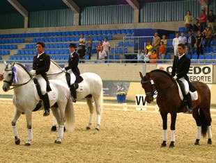 The Grand Prix Special Prize Giving: Corellou - Ortiz - Diaz Amor