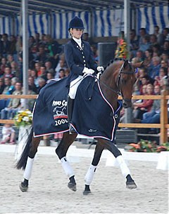 Annerein Kerbert and Zolena at the 2008 Pavo Cup Finals