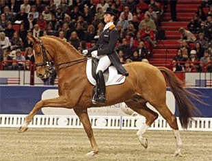 Adelinde Cornelissen and Parzival at the 2008 CDI-W Stockholm