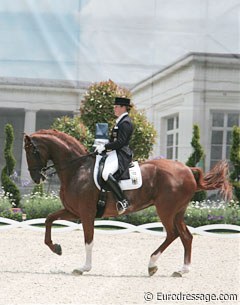 Ellen Schulten-Baumer and Donatha S at the 2009 CDIO Aachen :: Photo © Astrid Appels