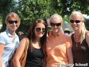 Germany's future: Fabienne Lütkemeier, Victoria Michalke, Jill de Ridder, Annabel Frenzen