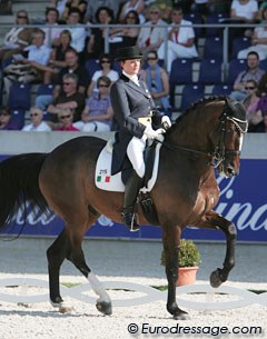 Anna Merveldt and Coryolano at the 2009 CDIO Aachen :: Photo © Astrid Appels