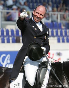 Steffen Peters is all smiles