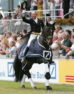 Steffen Peters, Grand Champion of the 2009 CDIO Aachen :: Photo © Astrid Appels