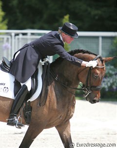 Nathalie Zu Saeyn-Wittgenstein and Rigoletto win the Aachen CDI Grand Prix :: Photo © Astrid Appels