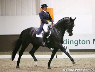 Kyra Kyrklund and Yvette Conn's Max won the Big tour in Addington