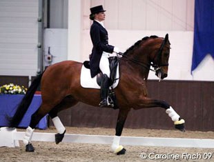 Dutch junior Birgit van der Drift was the big winner in Addington. She rode the super Twister