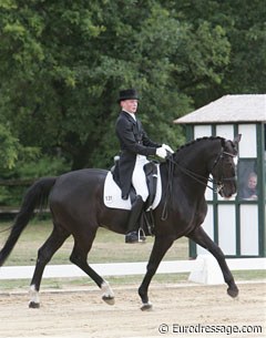 Luxembourg Nicolas Wagner on De Ville B. Wagner is trained by Ton de Ridder and was a former pony rider.