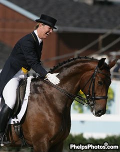 Jacqueline Brooks on the Canadian warmblood Balmoral (by Belcanto) :: Photo © Mary Phelps