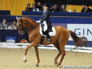 Nadine Capellmann aboard Elvis (by Espri)