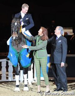 Matthias Rath and Sterntaler Win the 2009 CDI Dortmund :: Photo © Barbara Schnell