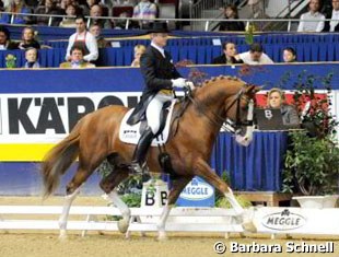 Hubertus Schmidt riding Anna Paprocka Campanella's Prego (by Zazou x Ulft)