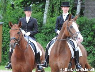 Jana Freund and Eva Möller