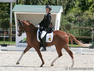 Geoffrey de Roy on Ivano - 13th place with 66.25%