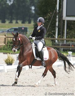 Holly Woodhead on Languard: Eleventh with 67.450%