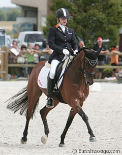 Dana van Lierop on Lord Champion (by Le Champion)