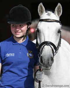 Ellinor Magnusson with Paulo Pan