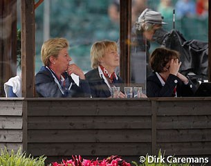 Dutch 5* judge Francis Verbeek officiating at the 2009 European Championships in Windsor :: Photo © Dirk Caremans