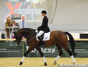 Britta Schoeffmann hosts a training seminar at the 2009 Equitana :: Photo © Barbara Schnell