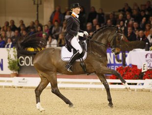 Imke Schellekens-Bartels and Sunrise at the 2009 CDI-W Frankfurt