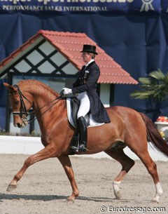 Heike Kemmer and Bonaparte :: Photo © Astrid Appels