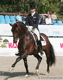 Patrik Kittel on Floresco at the 2009 CDI Hagen :: Photo © Astrid Appels