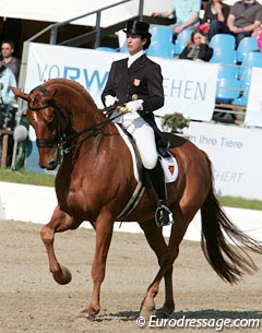 Catherine Haddad and Maximus at the 2009 CDI Hagen :: Photo © Astrid Appels