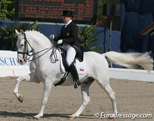 Alexandra and Balagur at the 2009 CDI Hagen