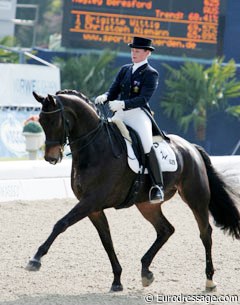 Hayley Beresford and Rousseau (by Rosenkavalier) won the Prix St Georges