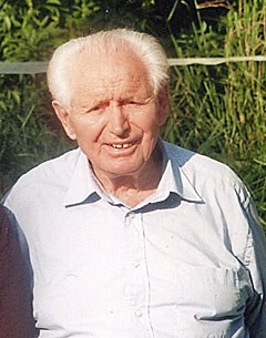 Georg Wahl at his home in Kirchberg, Switzerland, summer of 2009 :: Photo © Silke Rottermann