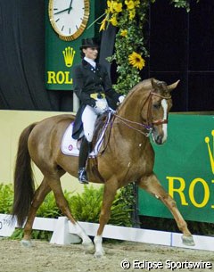 Minna Telde and Don Charly at the 2009 World Cip Finals