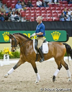 Wild card recipient Jan Ebeling on Rafalca, a 12-year old Oldenburg mare by Argentinus