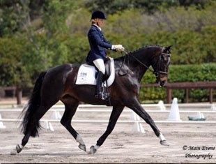 Nicole Paff on Pacific Eclipse at the 2009 Australian Dressage Championships :: Photo © Main Event Photography