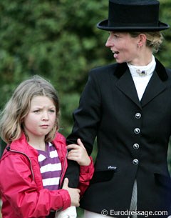 Eva Möller and her daughter