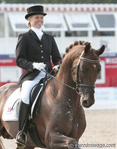 A smiling Lotte Skjaerbaek on Skovens Rafael