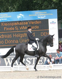 Helgstrand also claims the silver with UNO Donna Unique: an unprecedented feat!
