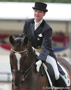 Anna Merveldt on Coryolano at the 2009 European Championships :: Photo © Astrid Appels