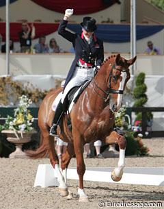 Laura Bechtolsheimer knows she put in a stellar ride which would earn her individual bronze