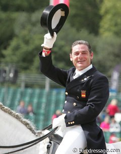 Juan Manual Munoz Diaz was the best performing Spanish rider. He got 69.745%