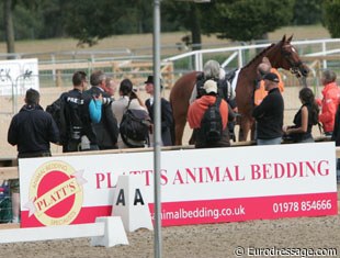 Cornelissen gets tons of media attention straight after her Grand Prix ride