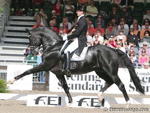 Edward Gal's Totilas in the extended trot