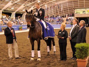 Brett Parbery and Victory Salute Win the 2009 Australian Dressage Championships :: Photo © Franz Venhaus