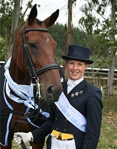 Hannah Appleton, 2009 New Zealand Young Rider Champion