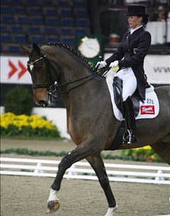 Kristina Sprehe and Royal Flash win the 2009 Piaff Forderpreis Finals