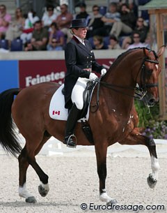 Bonny Bonnello and Pikardi at the 2010 CDIO Aachen :: Photo © Astrid Appels