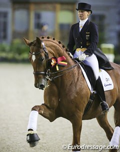 Nadine Capellmann and Elvis at the 2010 CDIO Aachen :: Photo © Astrid Appels